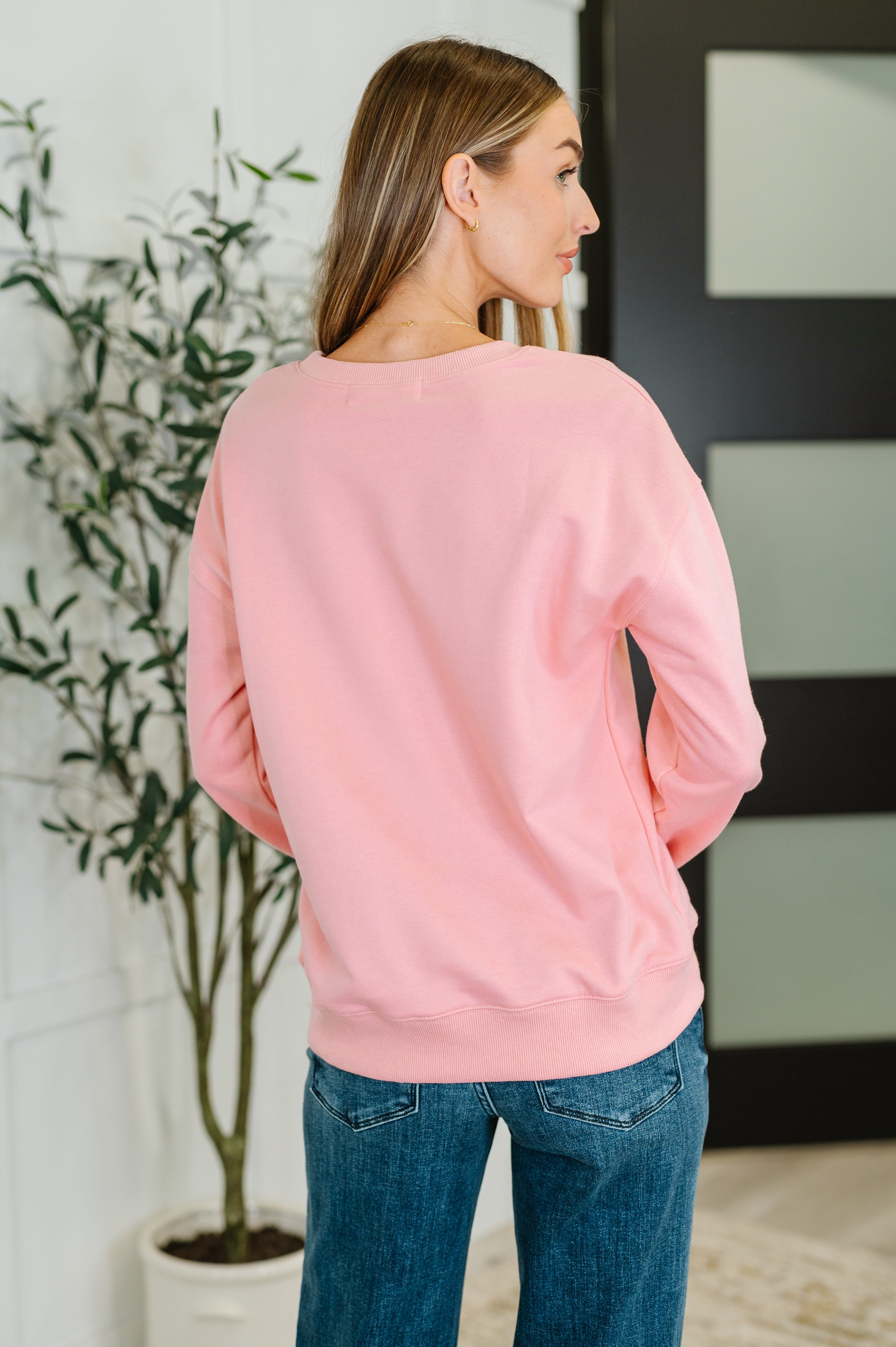 PREORDER: Game Day Graphic Drop Shoulder Sweatshirt Womens Ave Shops- Tilden Co.