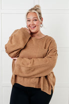 General Feeling Boatneck Sweater Tops Ave Shops- Tilden Co.