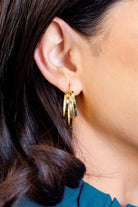 Get In Line Hoop Earrings    Accessories Ave Shops- Tilden Co.