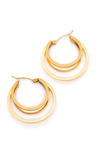 Get In Line Hoop Earrings    Accessories Ave Shops- Tilden Co.