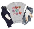 Candy Hearts Graphic Tee Womens Ave Shops- Tilden Co.