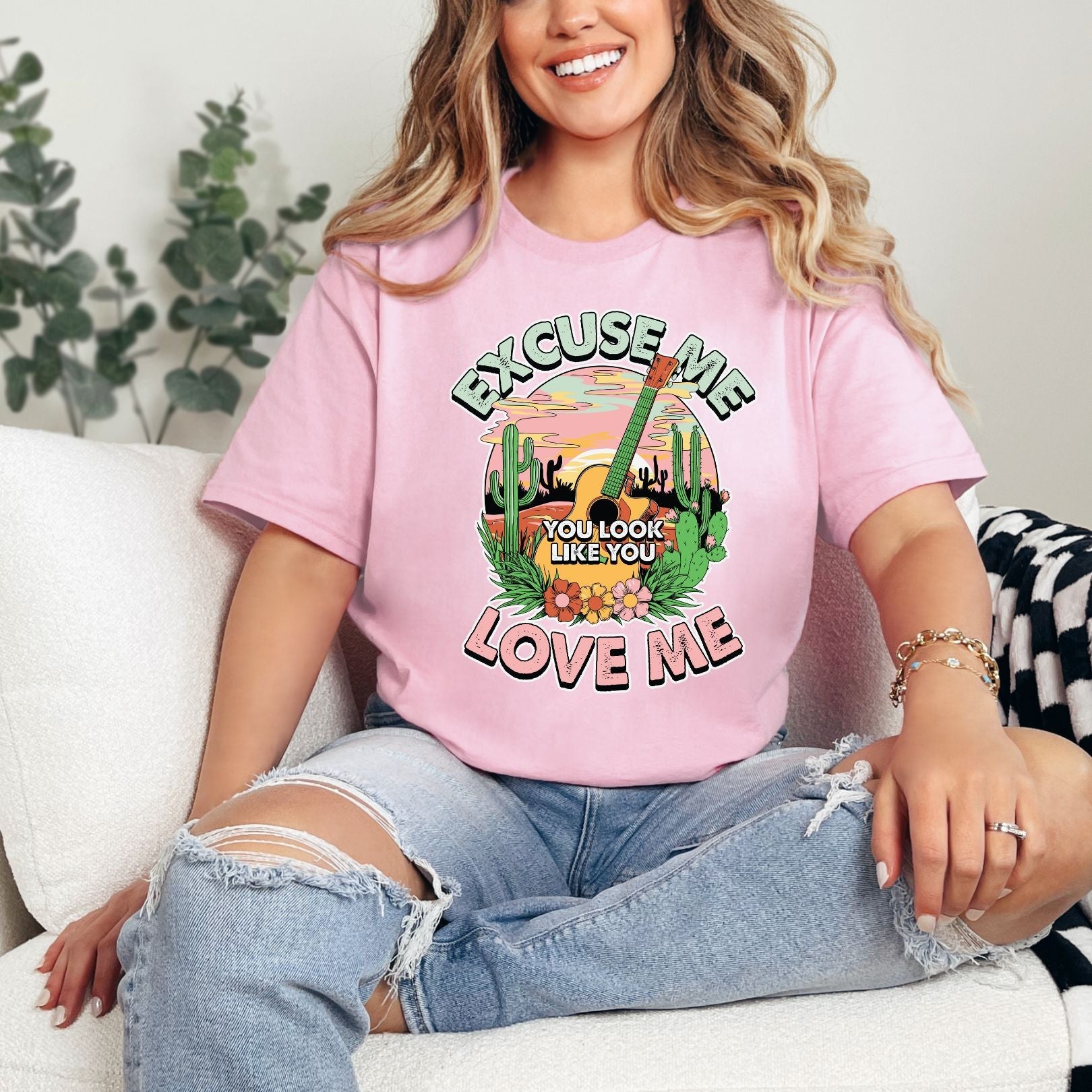 Excuse Me Graphic Tee Womens Ave Shops- Tilden Co.