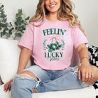 Feelin Lucky Graphic Tee Womens Ave Shops- Tilden Co.