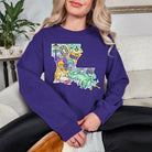 NOLA Love Graphic Sweatshirt Womens Ave Shops- Tilden Co.