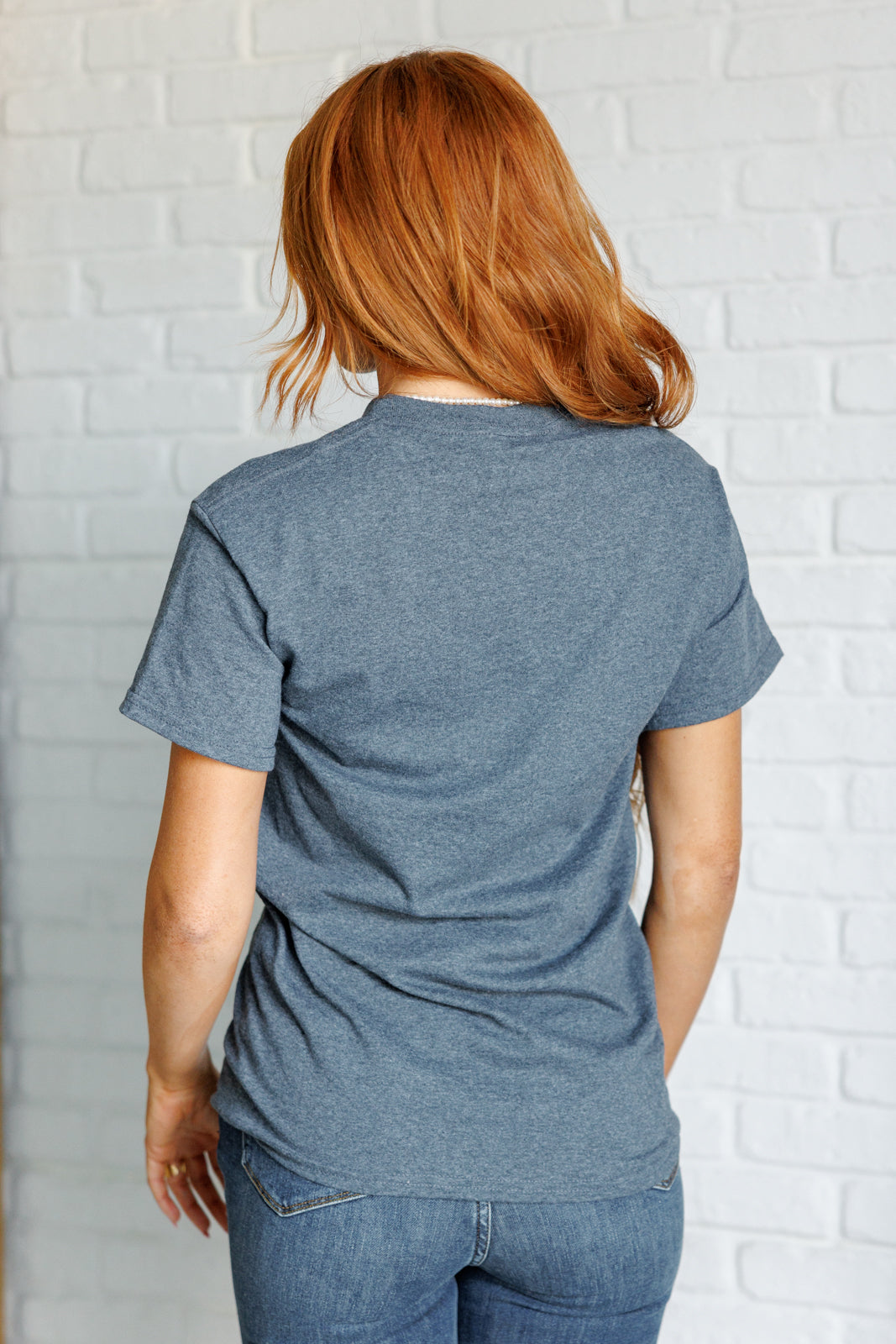 Gingham Pumpkin With Bow Graphic Tee Tops Ave Shops- Tilden Co.