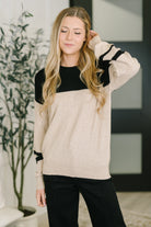 Girl of Your Dreams Textured Knit Pullover Womens Ave Shops- Tilden Co.