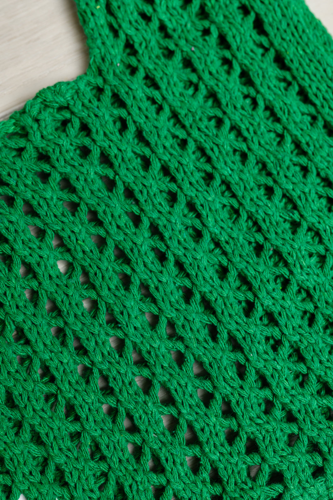 Girls Day Open Weave Bag in Green Crossbody Bag Ave Shops- Tilden Co.