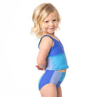 V Neck Tankini Top (Girls) Swim Top Janela Bay- Tilden Co.