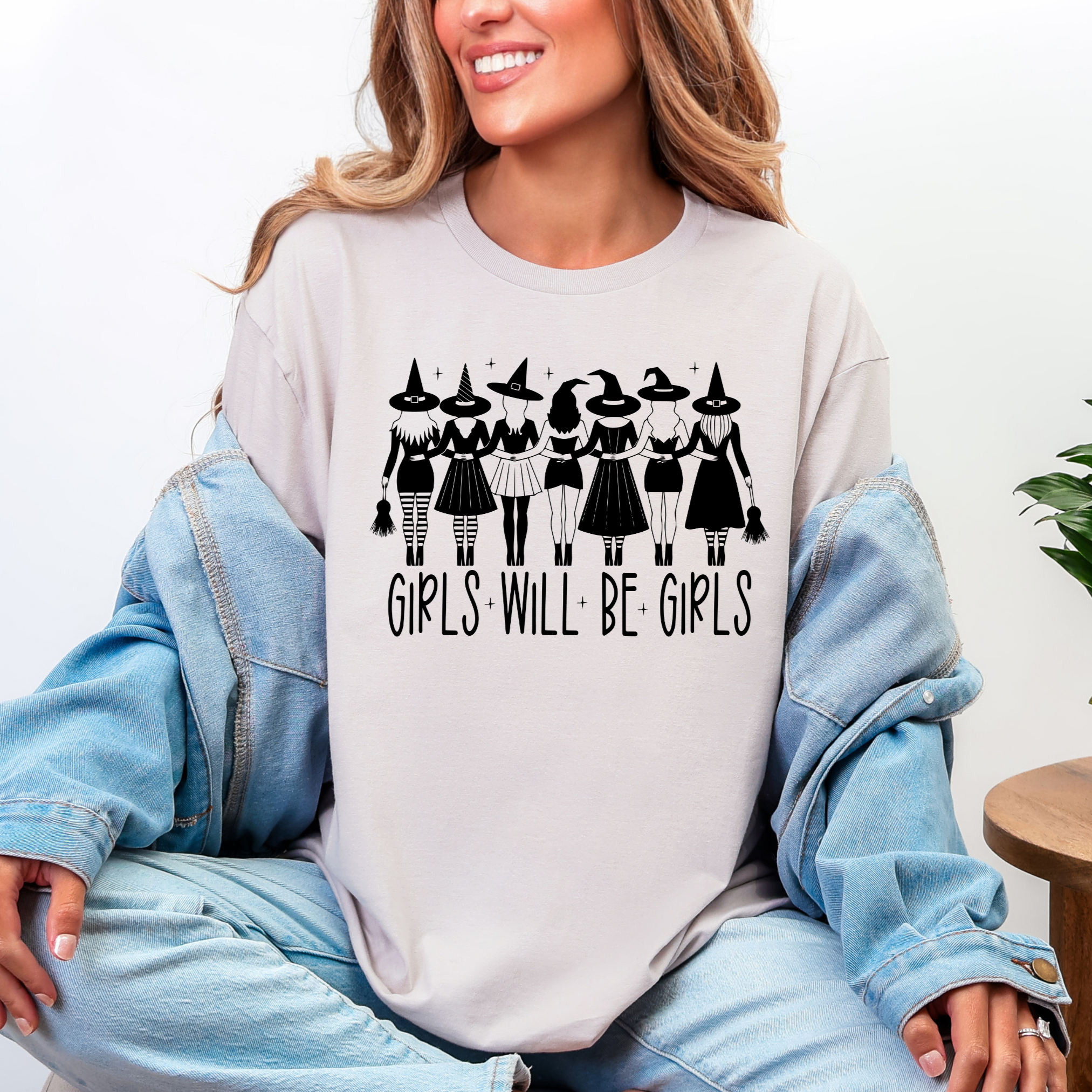 Girls Will Be Girls Graphic Tee in Two Colors Womens Ave Shops- Tilden Co.