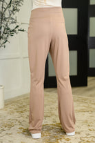 Go Time High Waist Bottoms in Mocha Womens Ave Shops- Tilden Co.