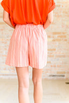Go With It High Rise Striped Shorts Bottoms Ave Shops- Tilden Co.