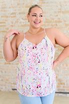 Going Out Printed Cami Tops Ave Shops- Tilden Co.