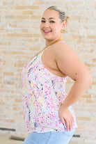 Going Out Printed Cami Tops Ave Shops- Tilden Co.
