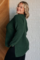 Good Afternoon Henley Sweater Tops Ave Shops- Tilden Co.