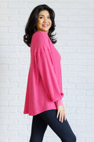 Good Things Are Coming V-Neck Top in Pink Tops Ave Shops- Tilden Co.