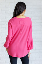 Good Things Are Coming V-Neck Top in Pink Tops Ave Shops- Tilden Co.