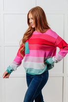 Gradual Feelings Striped Sweater Tops Ave Shops- Tilden Co.