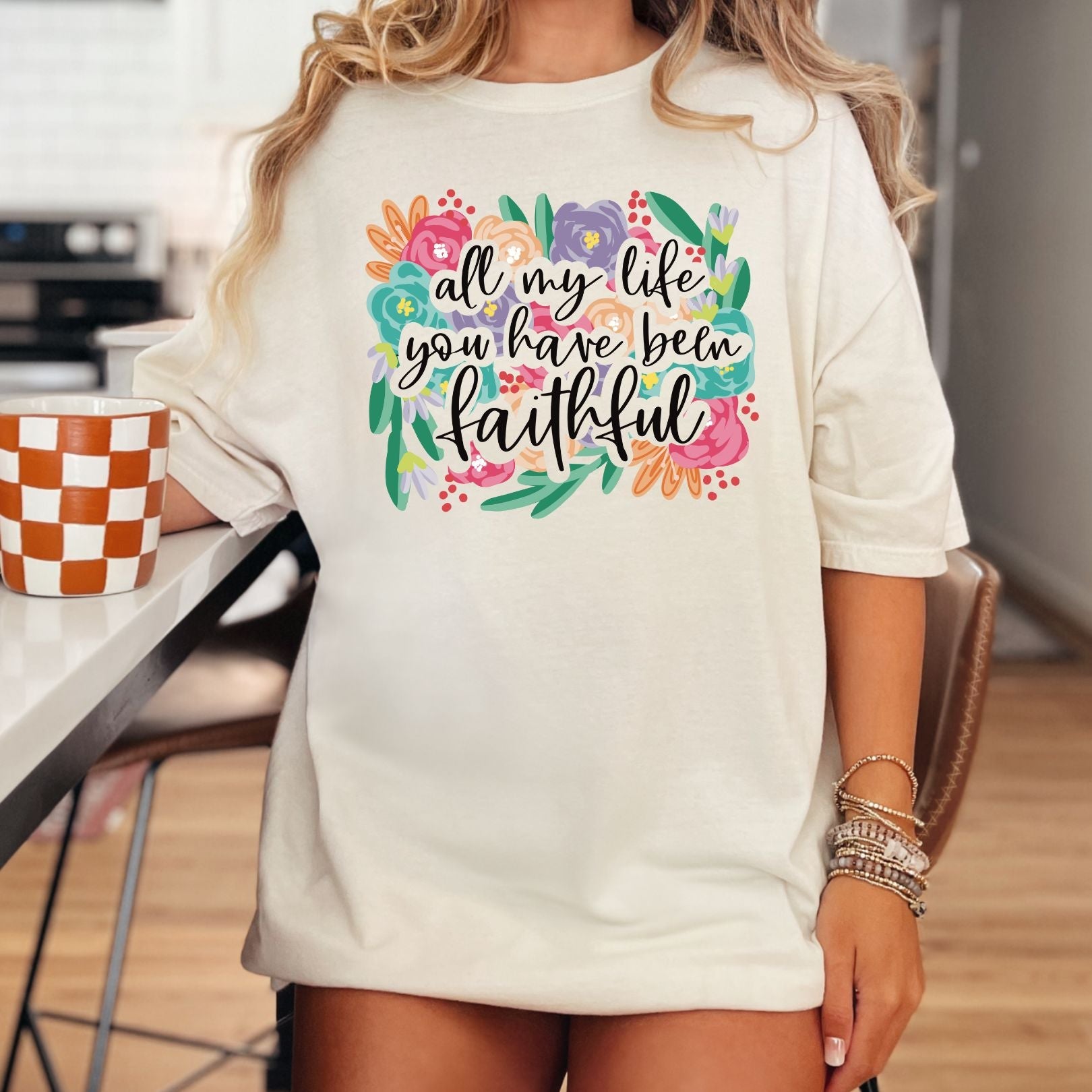 You Have Been Faithful Graphic Tee    Womens Ave Shops- Tilden Co.