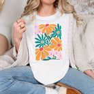 Abstract Floral Graphic Tee    Womens Ave Shops- Tilden Co.