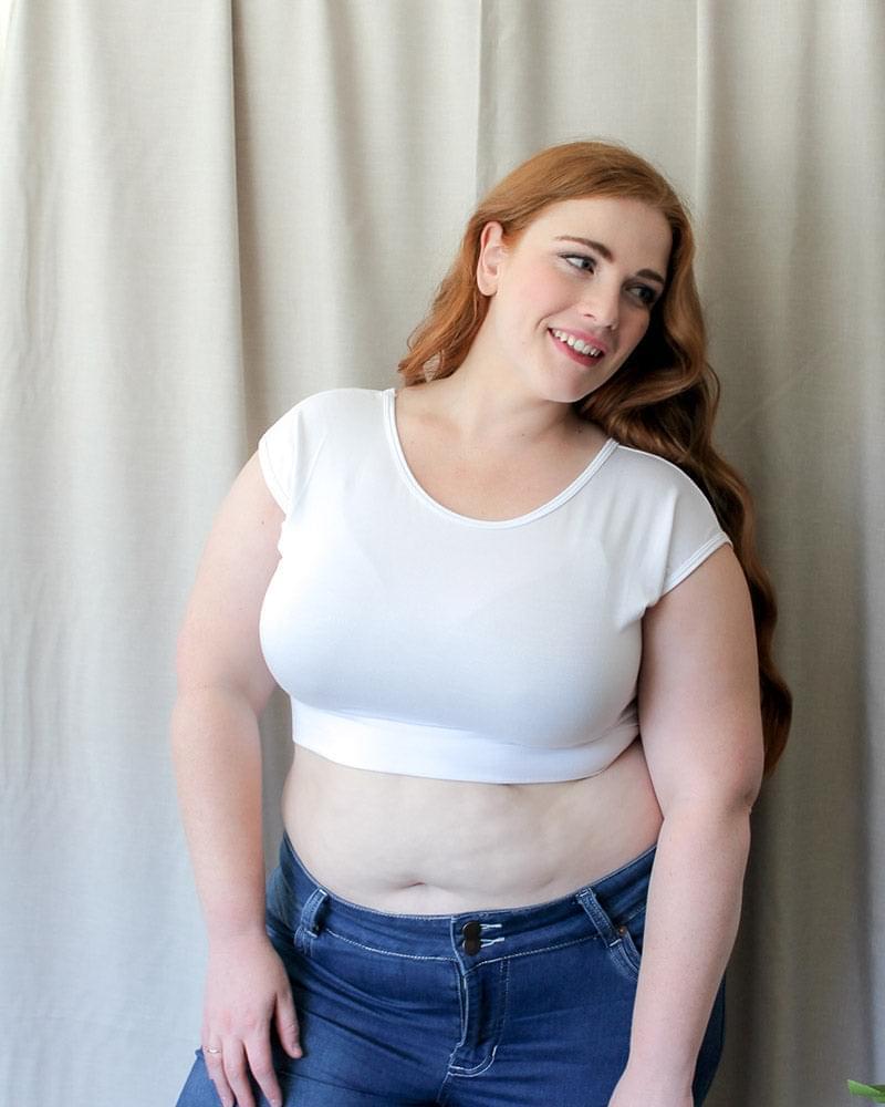 Classic Basic Cap Sleeve Basic HALFTEE Layering Fashions- Tilden Co.