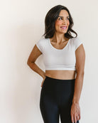 Classic Basic Cap Sleeve Basic HALFTEE Layering Fashions- Tilden Co.