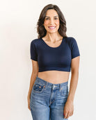 Classic Boyfriend Halftee Boyfriend HALFTEE Layering Fashions- Tilden Co.