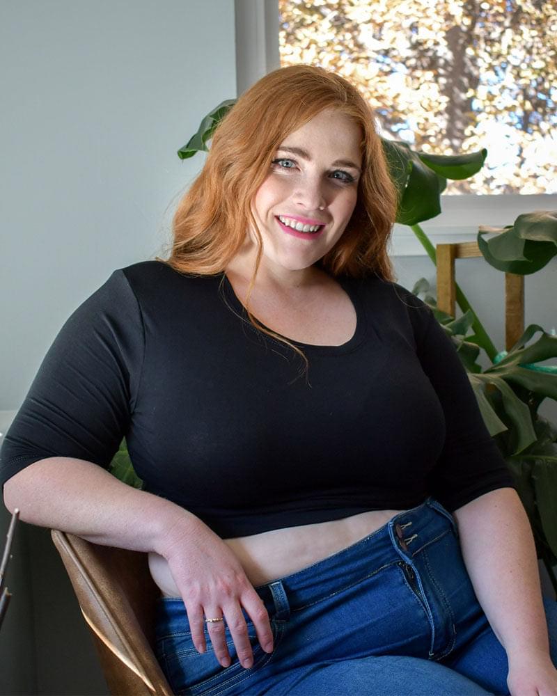 Crew Neck Elbow Sleeve Halftee Black / XS Black XS Elbow Sleeve HALFTEE Layering Fashions- Tilden Co.