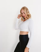 Classic Long Sleeve Halftee Layering Top HALFTEE Layering Fashions- Tilden Co.