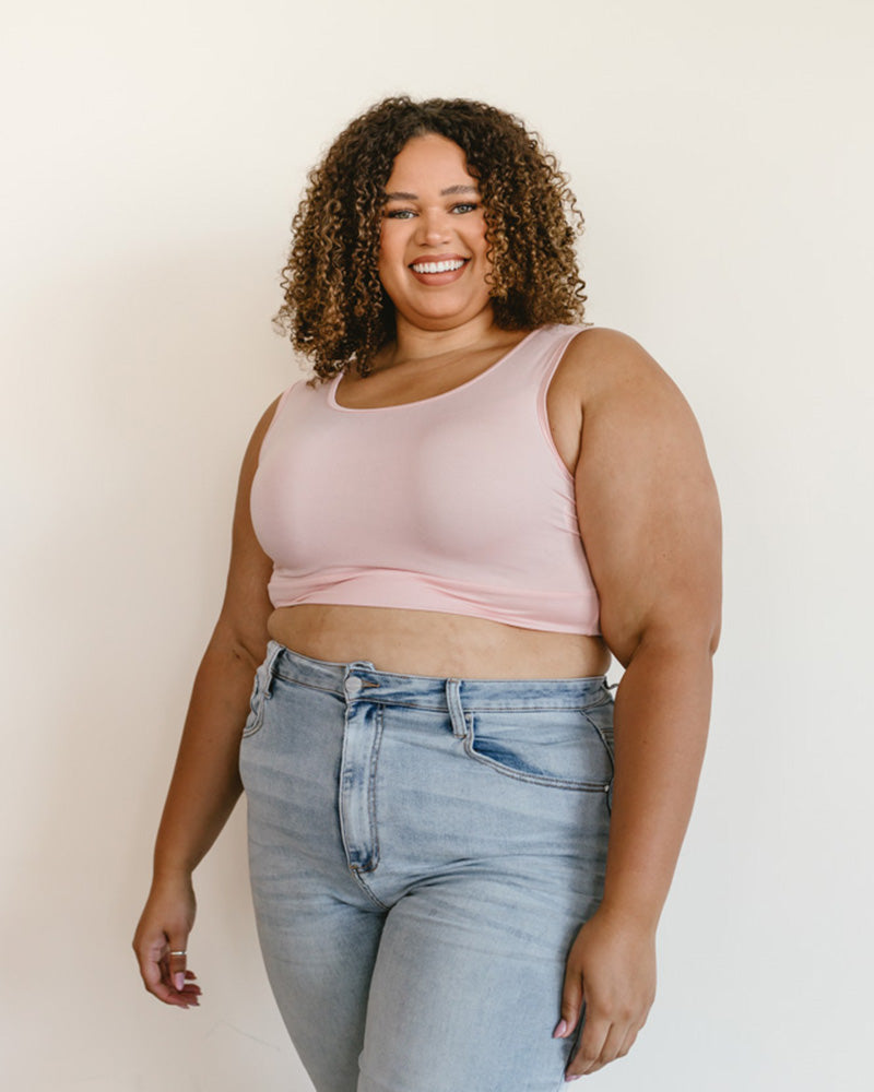 Classic Wide Strap Tank Halftee Tank HALFTEE Layering Fashions- Tilden Co.