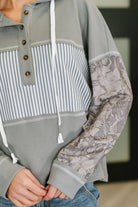 Hang Onto This Feeling Color Block Pullover Womens Ave Shops- Tilden Co.