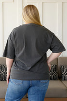 Happiness Comes in Waves Tee Tops Ave Shops- Tilden Co.