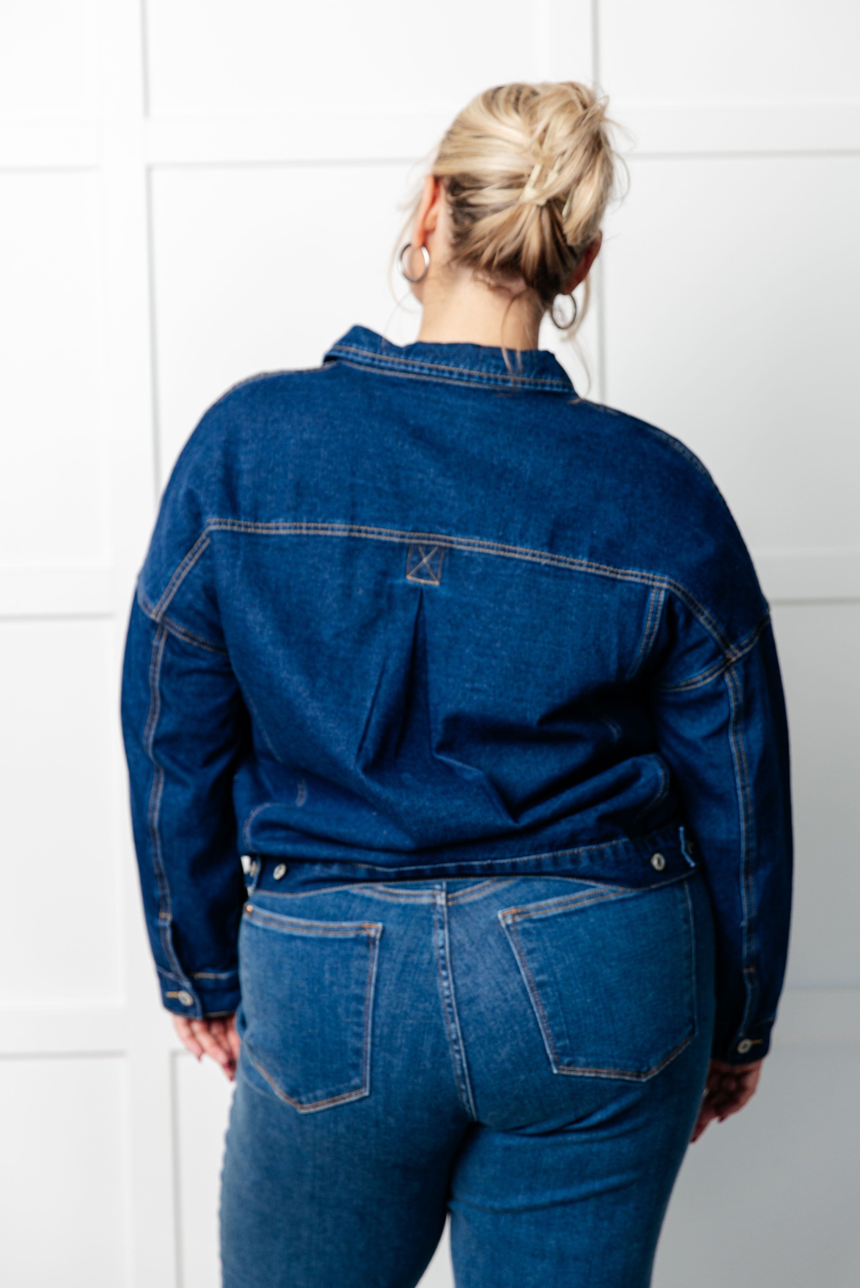 Have We Met Oversized Denim Jacket Denim Ave Shops- Tilden Co.