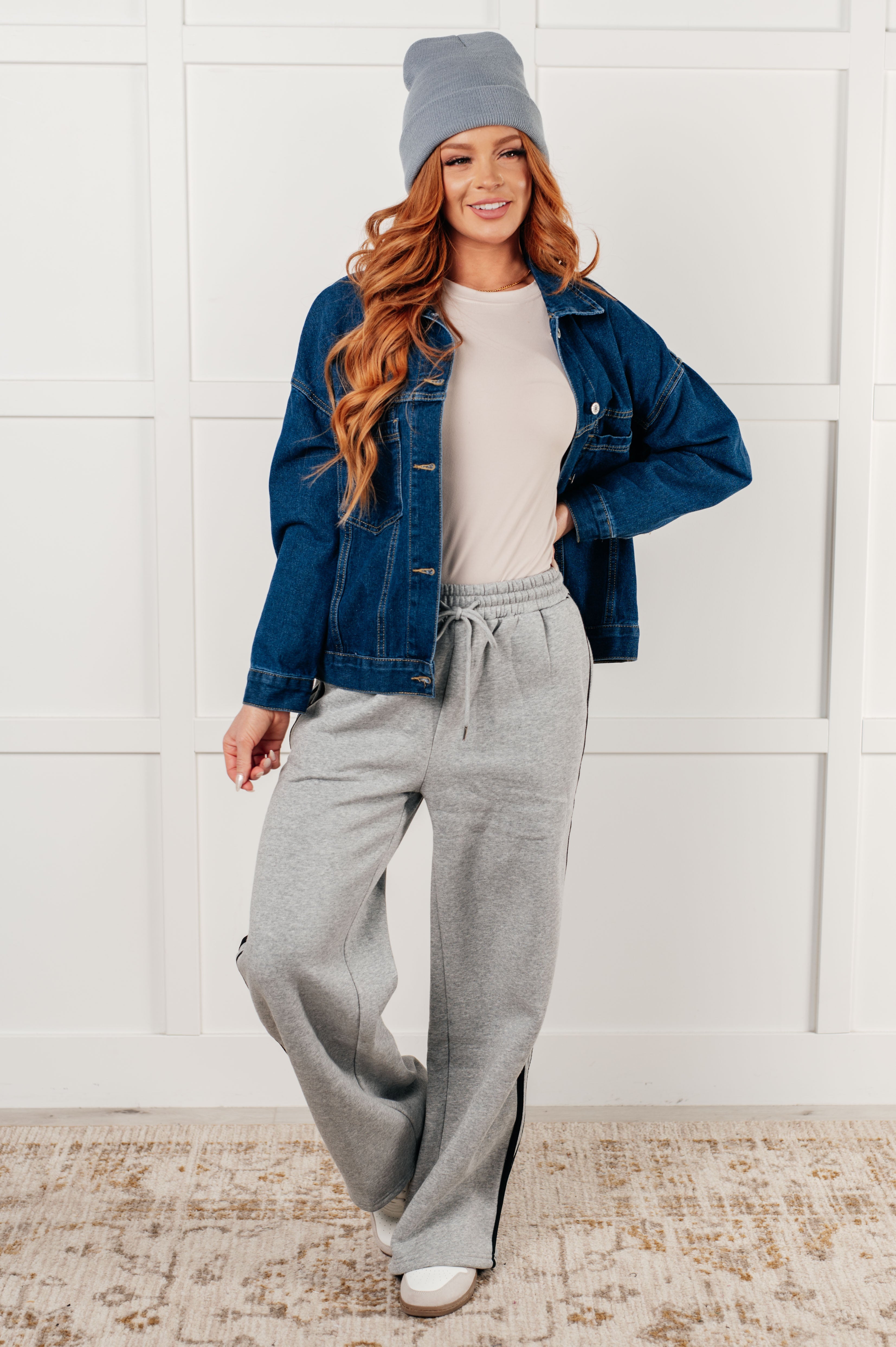 Have We Met Oversized Denim Jacket Denim Ave Shops- Tilden Co.