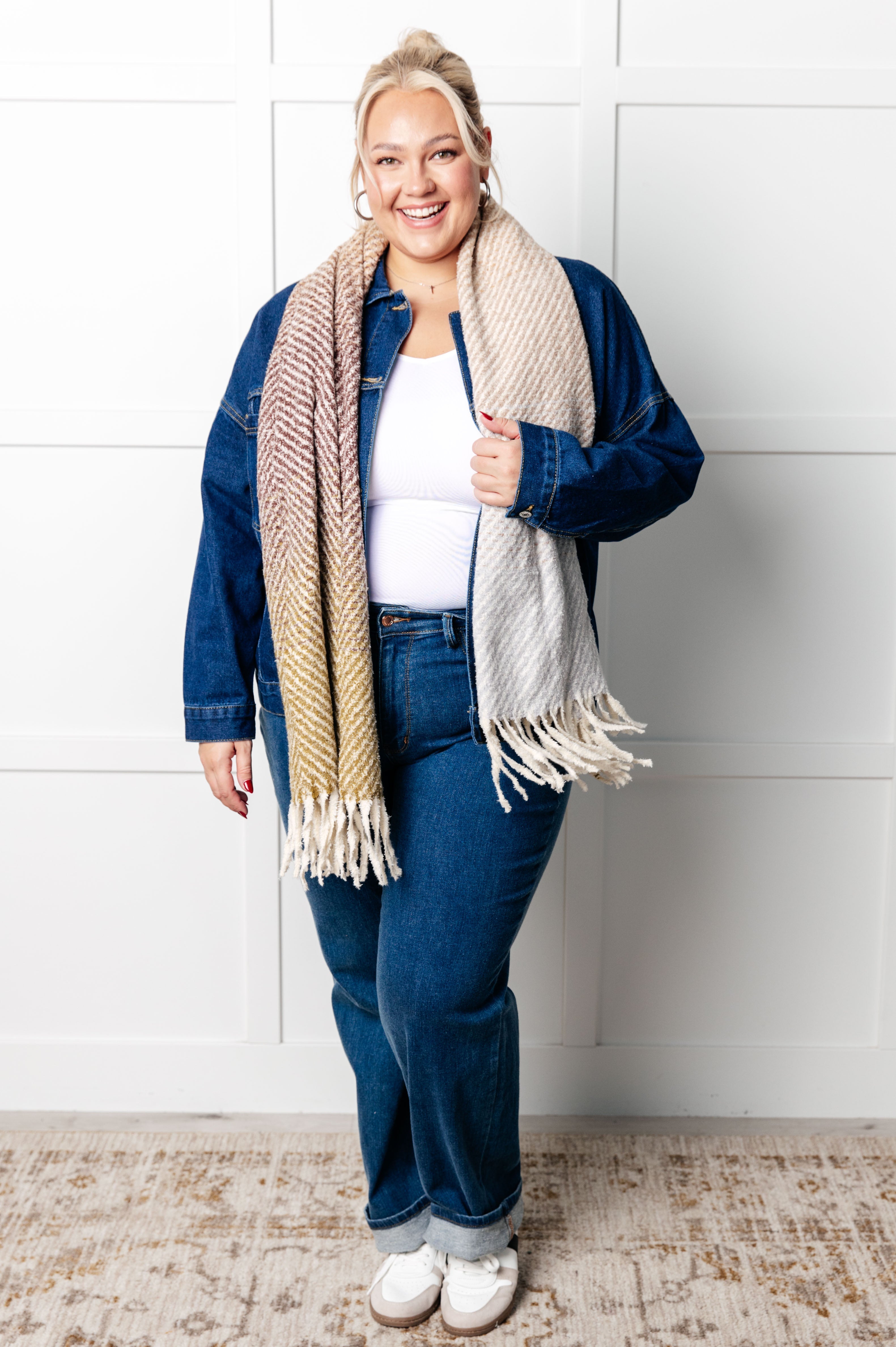 Have We Met Oversized Denim Jacket Coats & Jackets Ave Shops- Tilden Co.