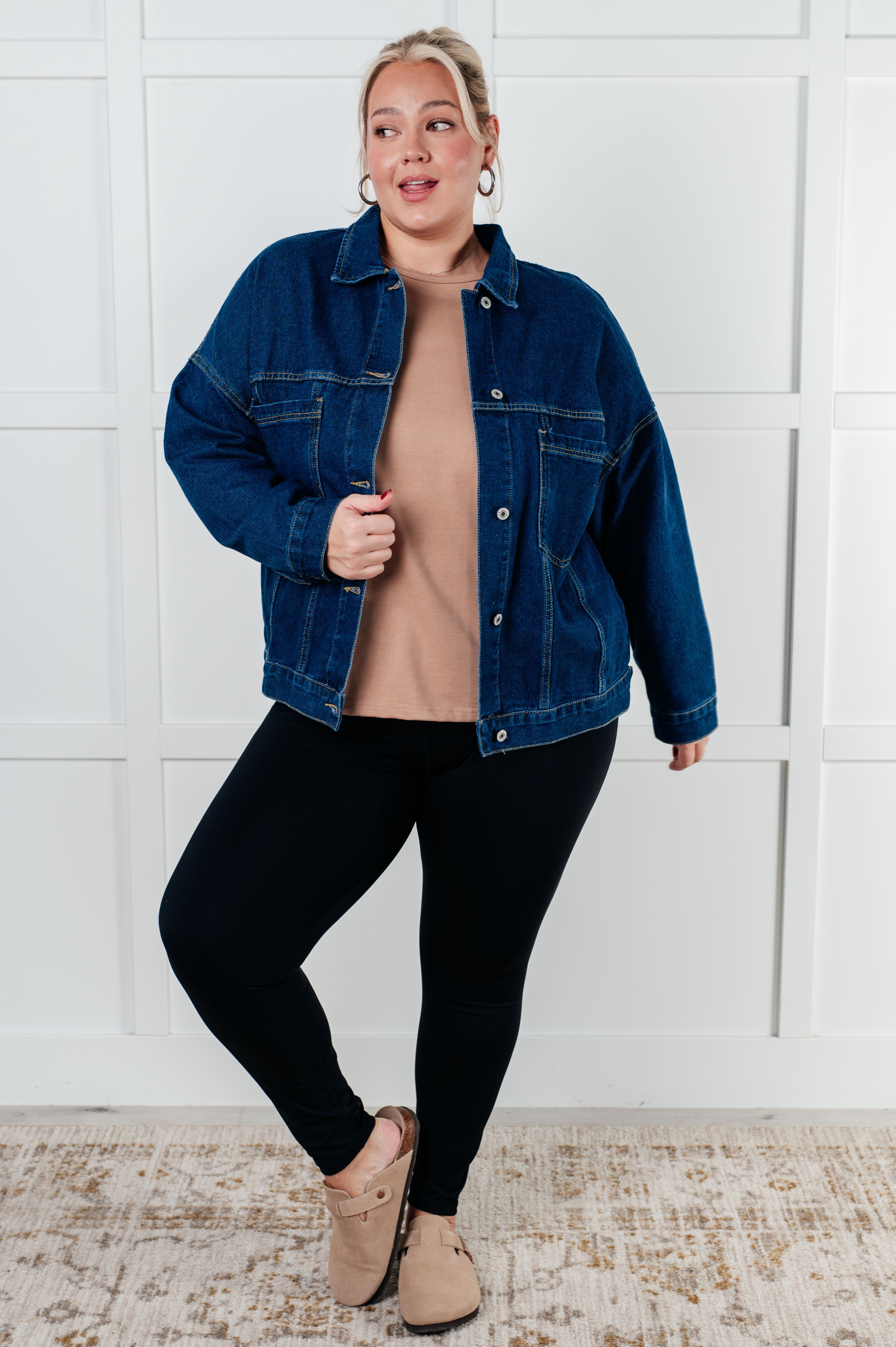 Have We Met Oversized Denim Jacket Denim Ave Shops- Tilden Co.