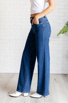 Hazel High Rise Vintage Wide Leg Jeans    Denim Ave Shops- Tilden Co.