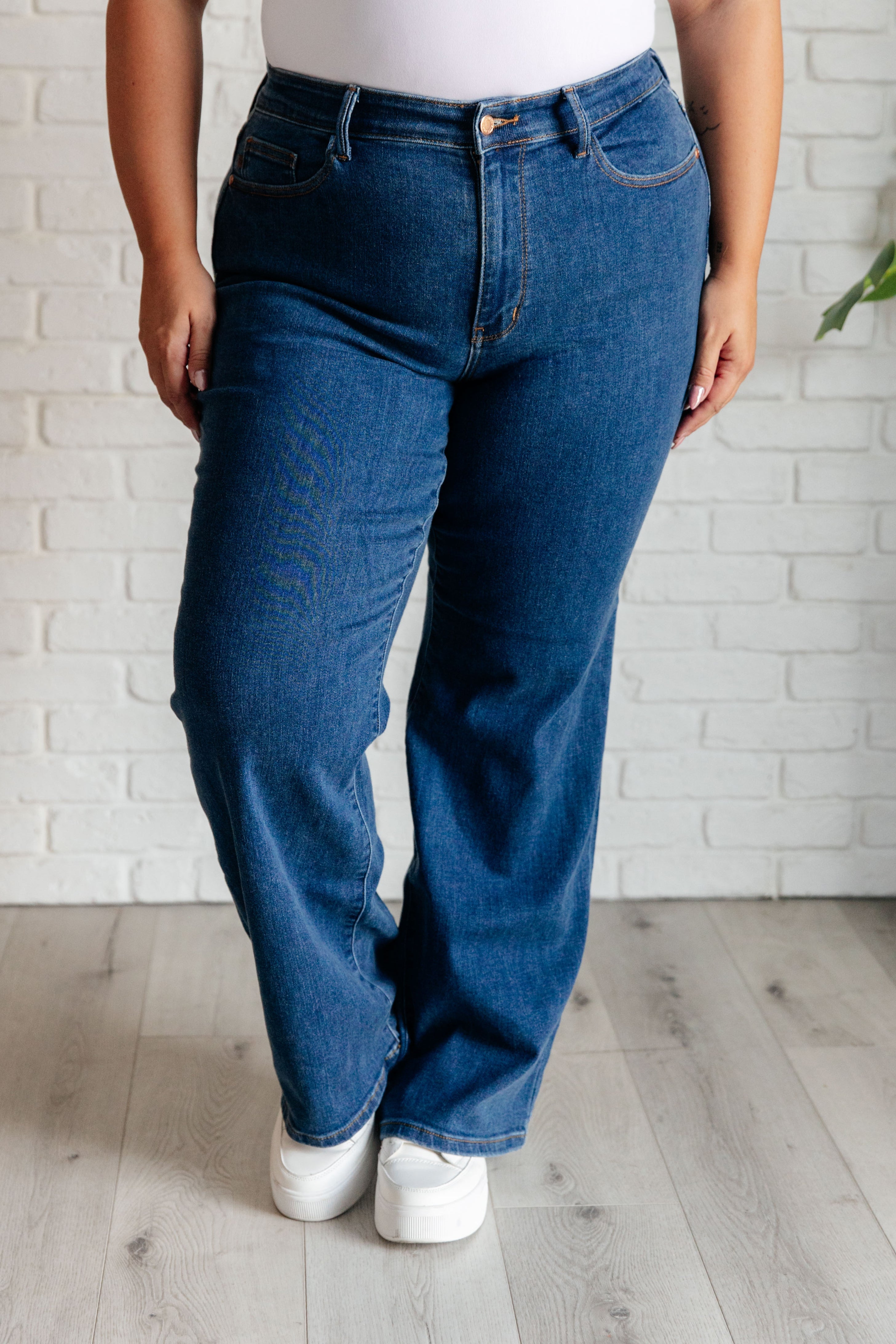 Hazel High Rise Vintage Wide Leg Jeans    Denim Ave Shops- Tilden Co.