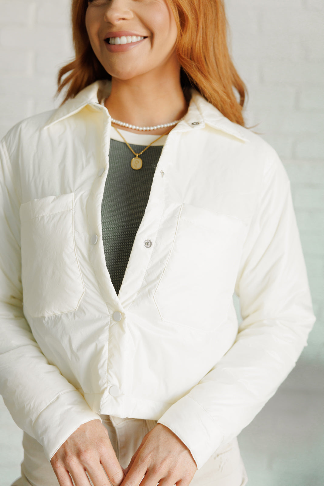 Hear Me Out Lightweight Puffer Jacket Layers Ave Shops- Tilden Co.