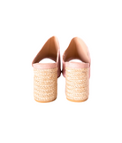 Helena Heeled Sandal in Blush Suede    Shoes Ave Shops- Tilden Co.