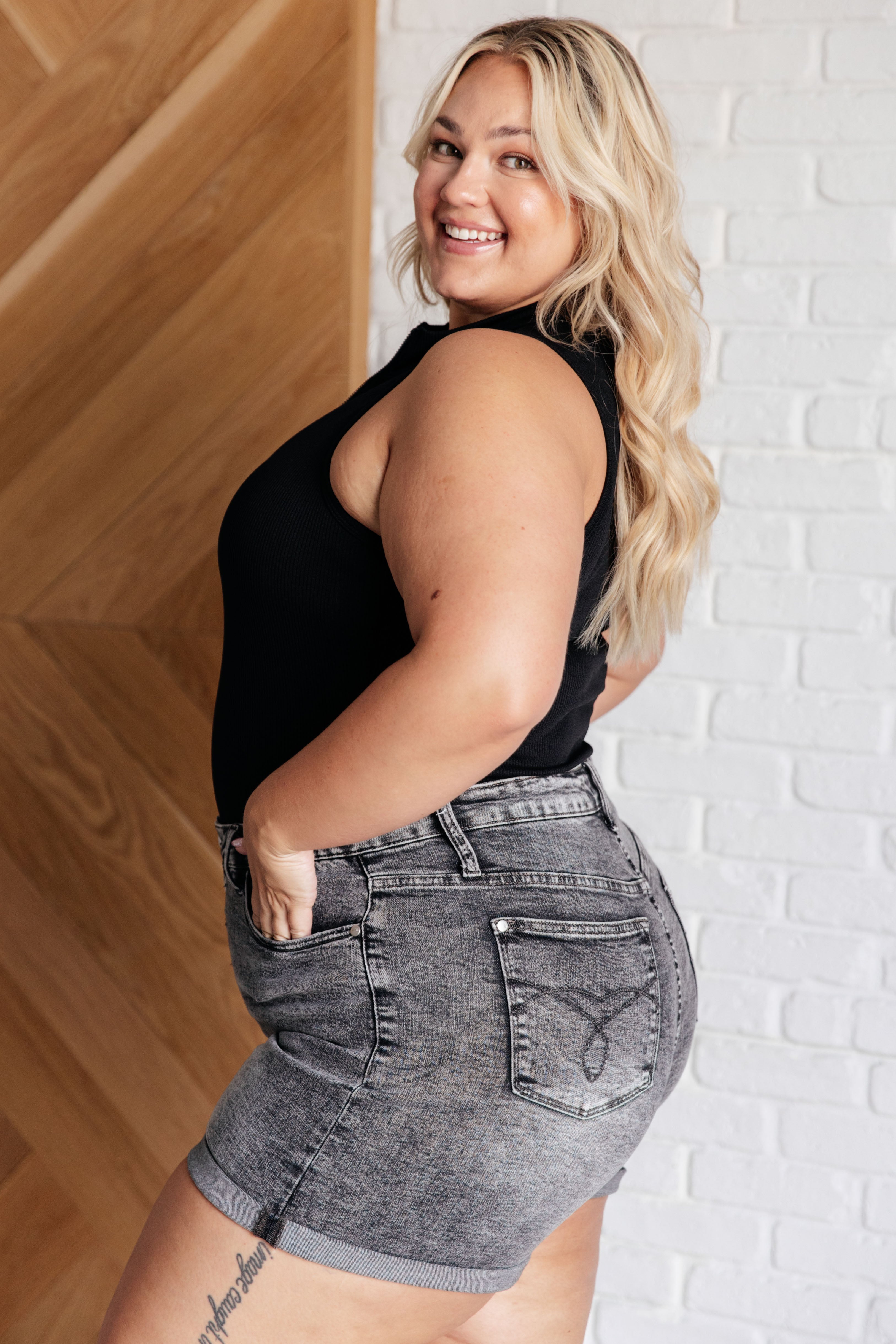 Higher and Higher Ribbed Zip Up Bodysuit Bodysuits Ave Shops- Tilden Co.