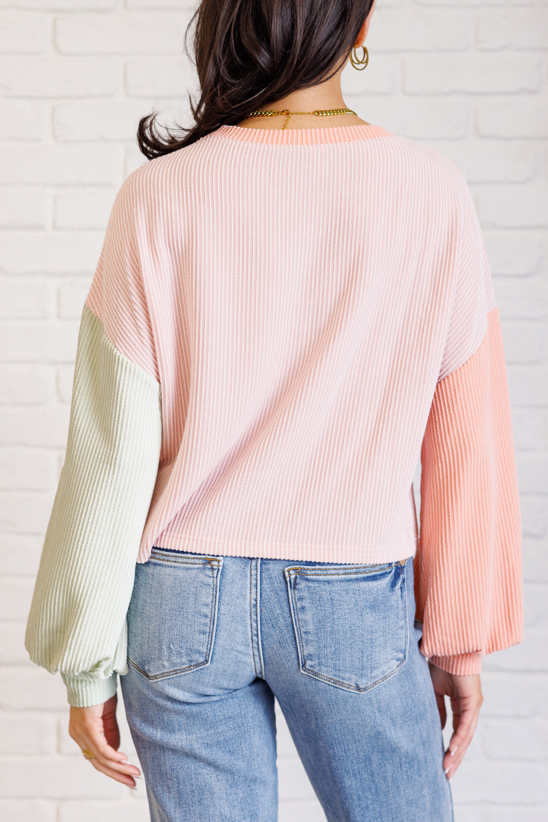 Hit Me With Your Best Shot Colorblock Top in Multicolor Tops Ave Shops- Tilden Co.