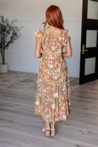 I Done It Good Flutter Sleeve Dress Midi Dress Ave Shops- Tilden Co.