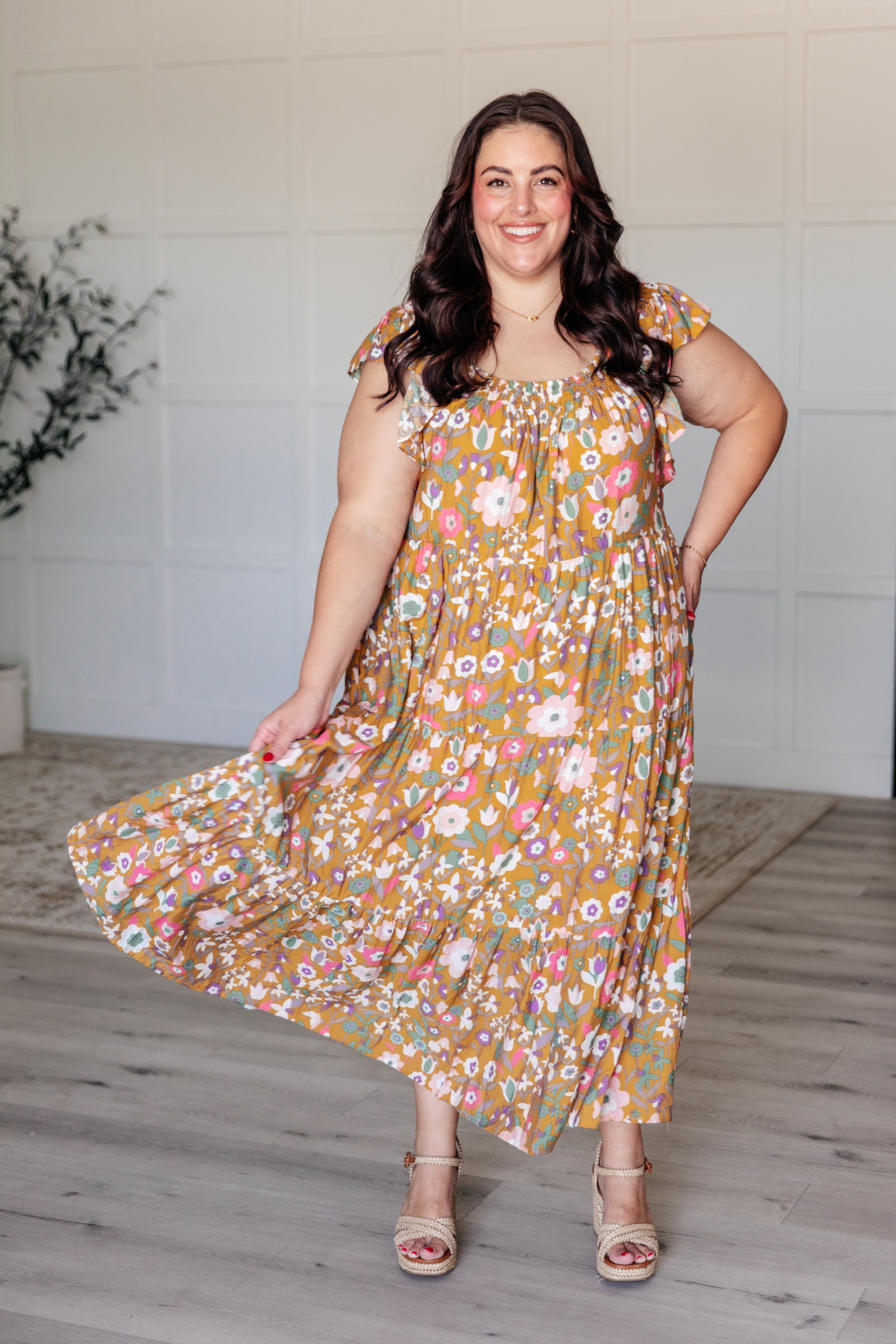 I Done It Good Flutter Sleeve Dress Dresses Ave Shops- Tilden Co.