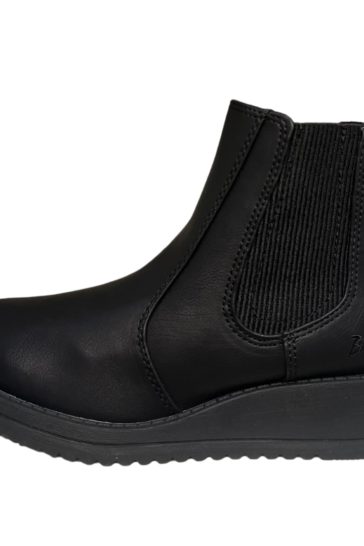 Calo Zipper Boots in Black Local Sheriff    Shoes Blowfish Malibu- Tilden Co.