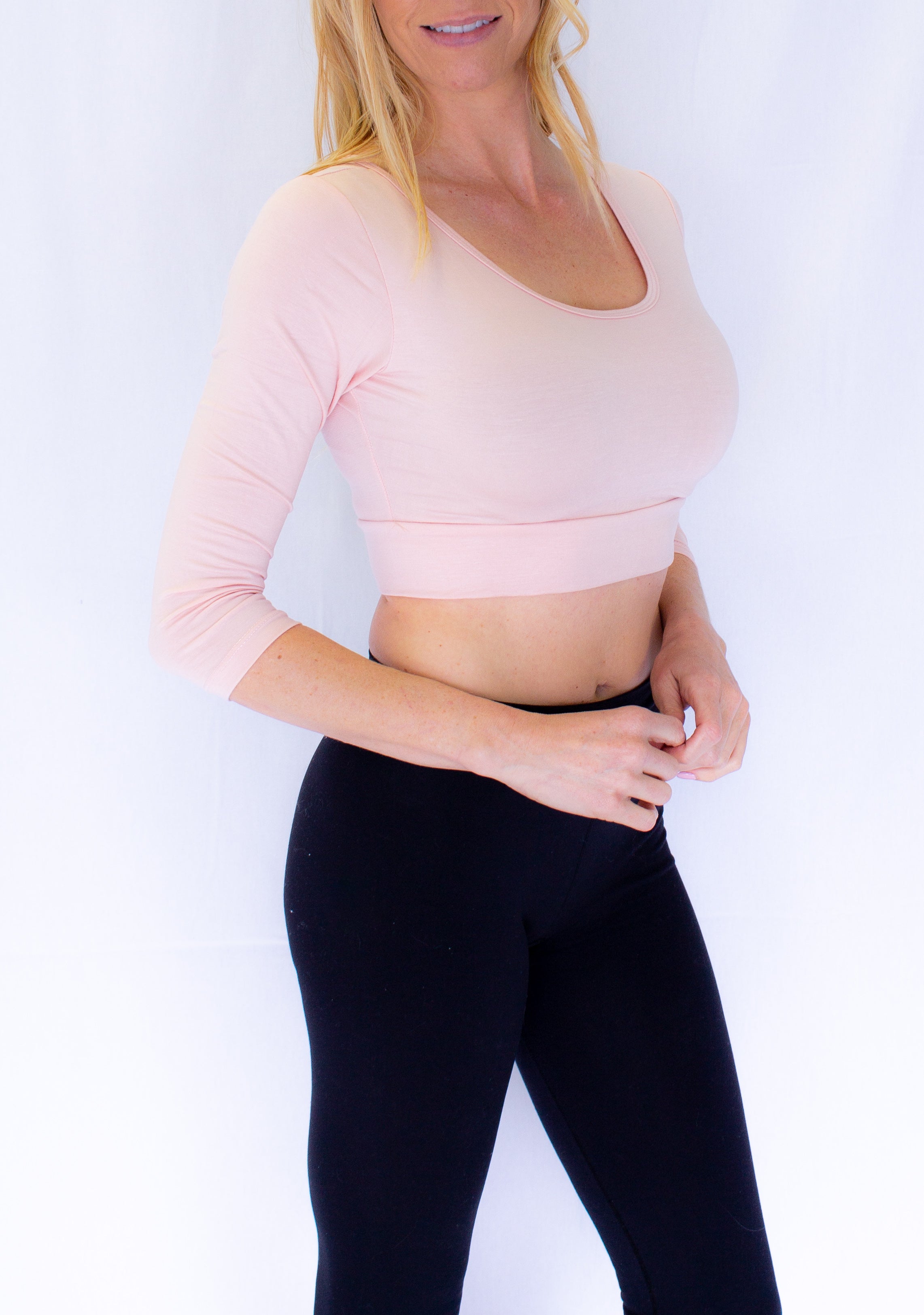 Classic 3/4 Sleeve Halftee HALFTEE Layering Fashions- Tilden Co.