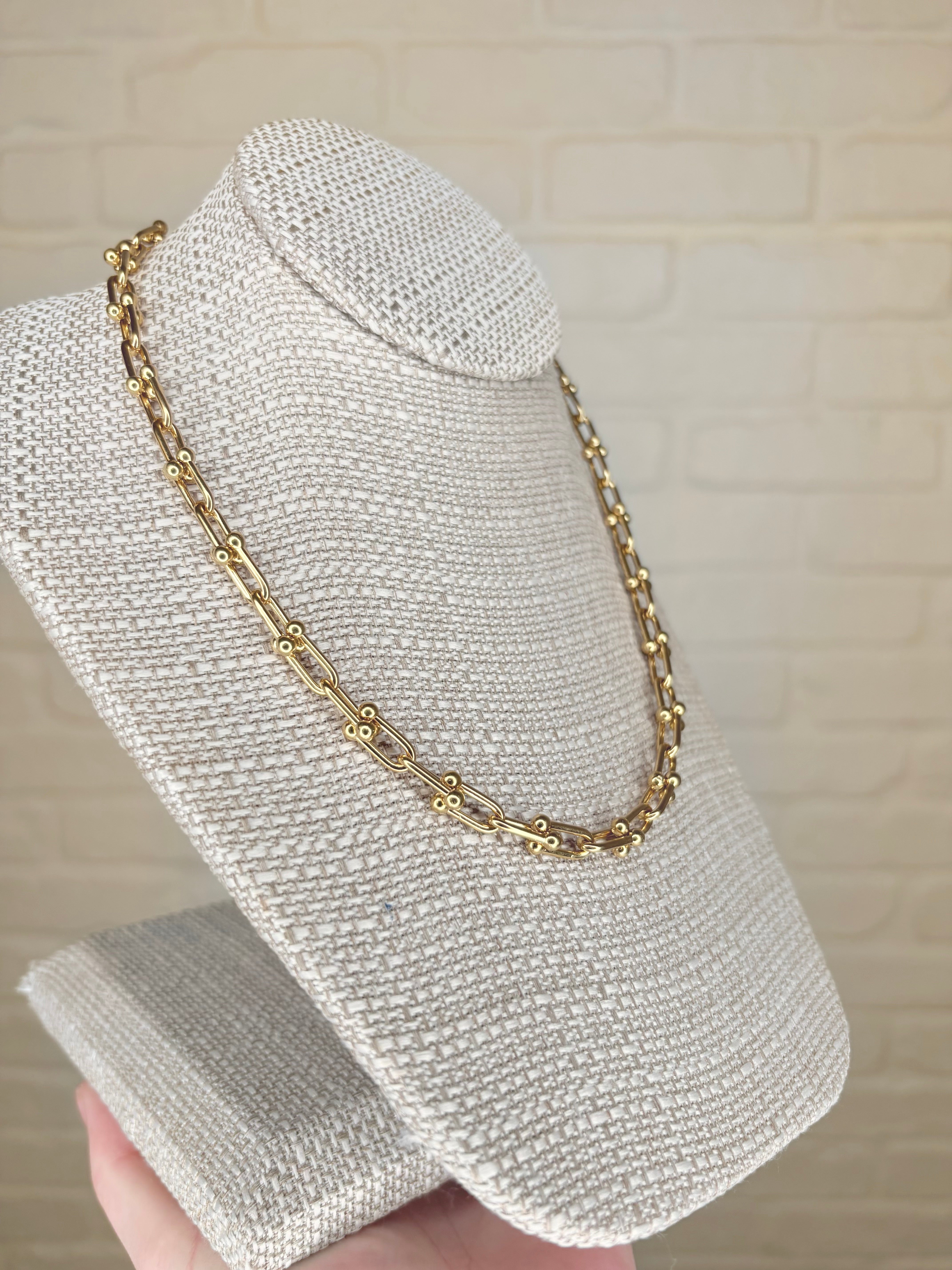 Closest Link Necklace Accessories Ave Shops- Tilden Co.