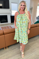 As You Walk On By Tank Dress in Lime    Dresses Ave Shops- Tilden Co.