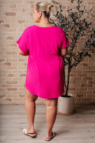I Wanna Be Like You Dress In Fuchsia Knee Length Dress Ave Shops- Tilden Co.