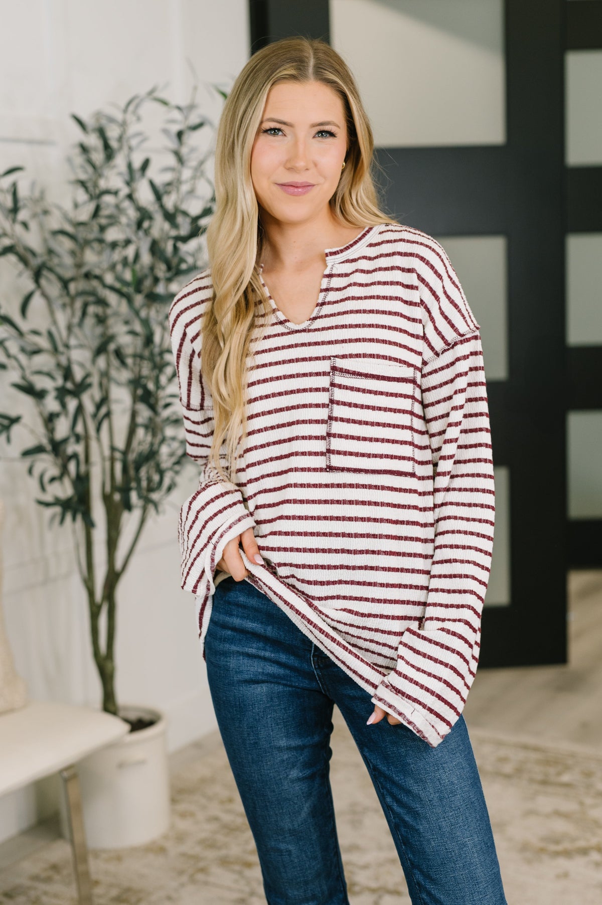 I Want You More Relaxed Long Sleeve Womens Ave Shops- Tilden Co.