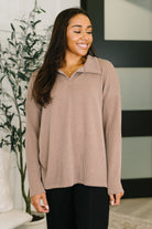 I Want You so Bad Henley Pull Over Womens Ave Shops- Tilden Co.